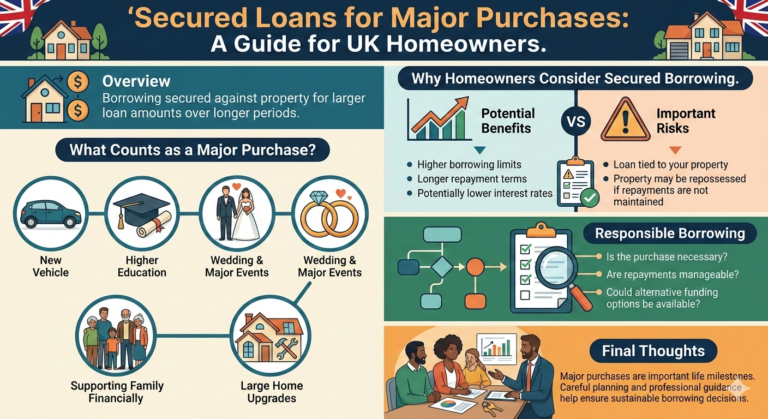 Secured Loans for Major Purchases: A Guide for UK Homeowners